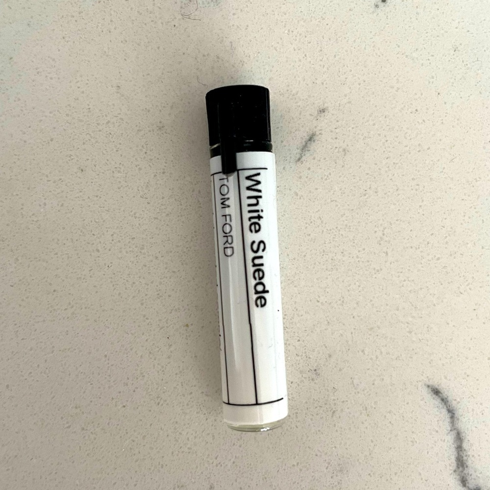 Tom Ford White Suede Sample